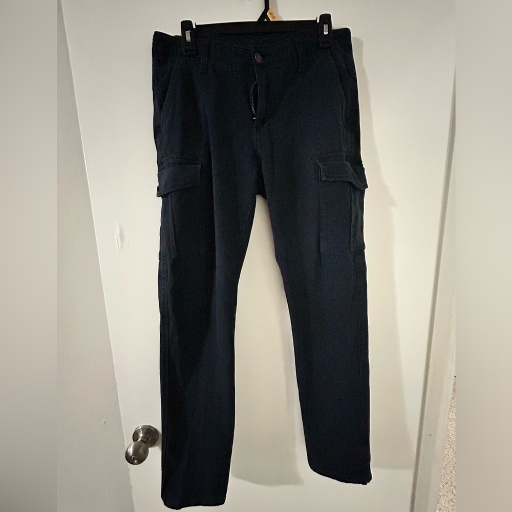 U.S. Polo Assn. Men's Black Cargo Pants